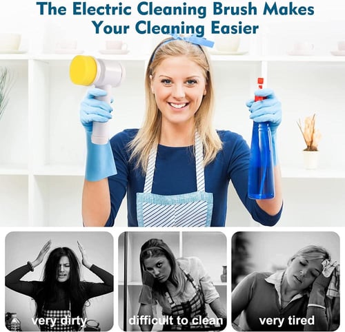 جهاز الغسيل الكهربائي اللاسلكي لتنظيف الأسطح المخت...