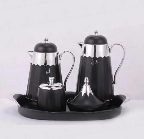 طقم ترامس أسود فضي 0217750