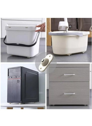 مجموعة من 12 عجلات تحمل ذاتية اللصق لكائنات متعددة