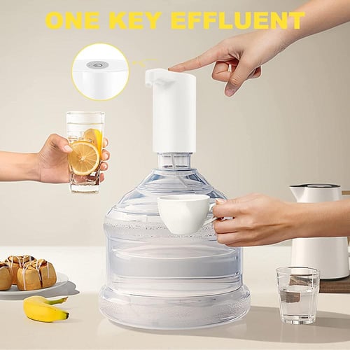 موزع مضخة مياه لاسلكي قابل لإعادة الشحن