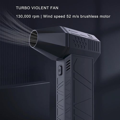 مروحة تيربو قابل للشحن