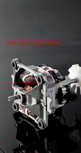 2 في 1 خلاط احترافي شديد التحمل 6000 واط 2 لتر