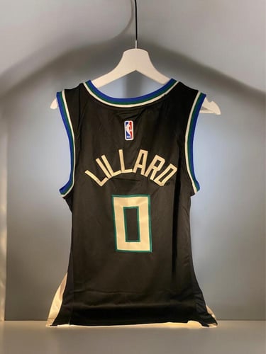 جيرسي ميلووكي باكس - ليلارد | Milwaukee Bucks Jers...