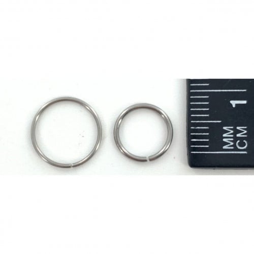 20g Silver Hoop Bendable