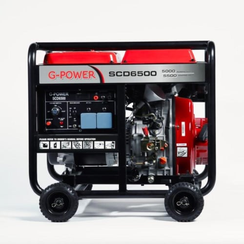 مولد كهرباء 6.5 كيلو واط ديزل جي باور SCD6500