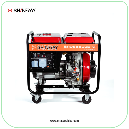 مولد كهرباء 5.5 كيلو واط ديزل شاينري SRDE5500E-M