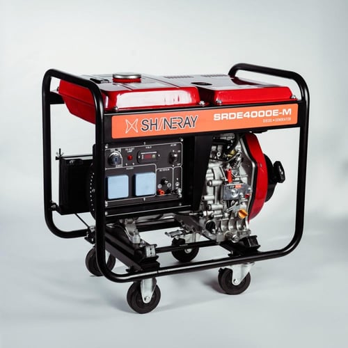 مولد كهرباء 4 كيلو واط ديزل شاينري SRDE4000E-M