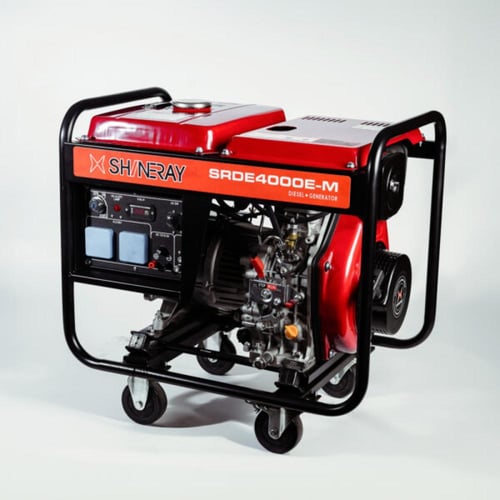 مولد كهرباء 4 كيلو واط ديزل شاينري SRDE4000E-M