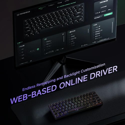 لوحة مفاتيح Akko MonsGeek اللاسلكية