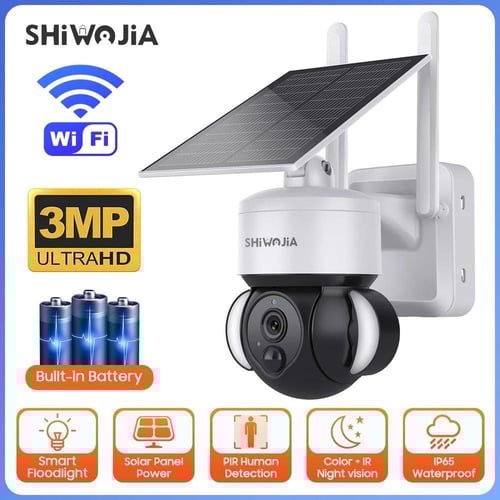 كاميرا مراقبة تعمل بالطاقة الشمسية