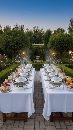 سخان بوفية صحن تقديم الطعام 4لتر