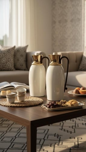 طقم ترامس شاي و قهوة 1 لتر/ 750مل