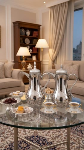 طقم ترامس شاي وقهوة