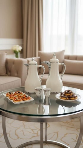 طقم ترامس شاي وقهوة