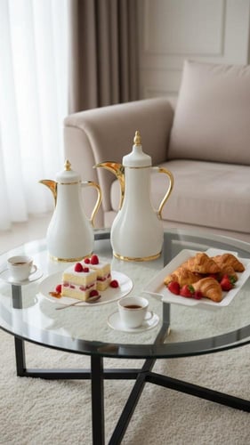 طقم ترامس شاي وقهوة