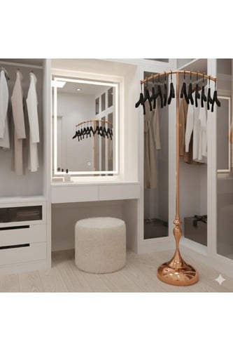 حامل شماعة لتعليق الملابس والمعاطف متعدد الاستخدام...