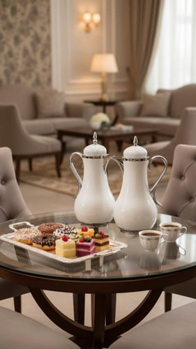 طقم ترامس شاي وقهوة