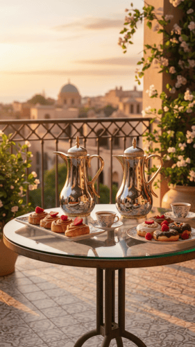 طقم ترامس شاي وقهوة