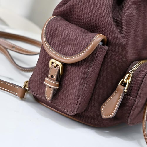Miu Miu Canvas Backpack
