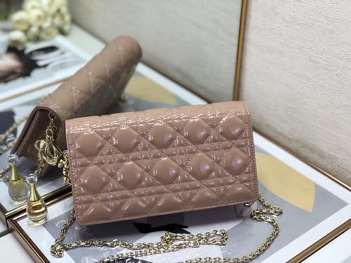 Lady Dior Wallet on Chain