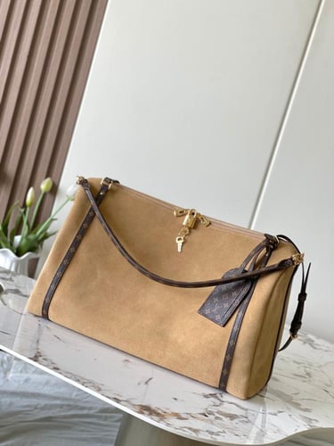 Louis Vuitton Keepall Suede