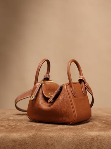 Hermès Lindy Mini Brown