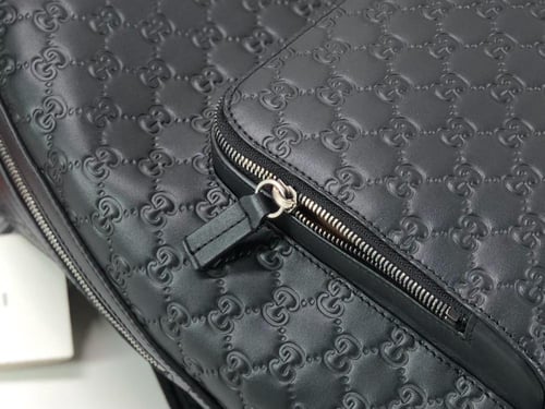 Gucci GG Black Leather