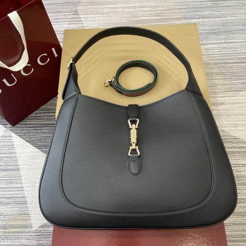 Gucci Black Leather