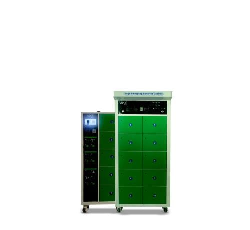 5 Batteries Swapping Cabinet