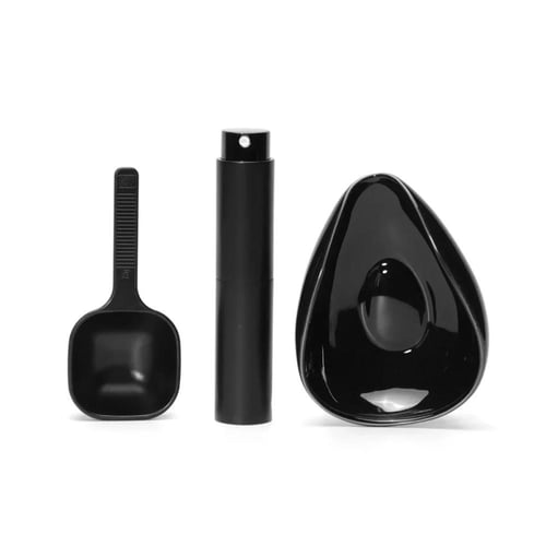 صحن وزن القهوة مع بخاخ وملعقة