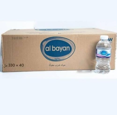 میاه البيان 40*330 مل (كرتون)