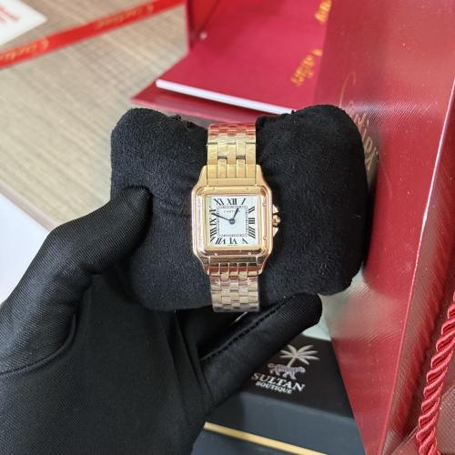 ساعة كارتير نسائية روز قولد M