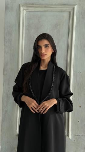 كريب كتان قصة بليزر