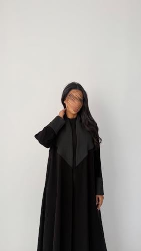 عبايه جاكار نص كلوش كريب