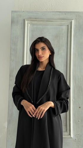 كريب كتان قصة بليزر