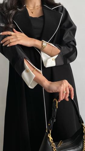 عباية نص كلوش بأزرار