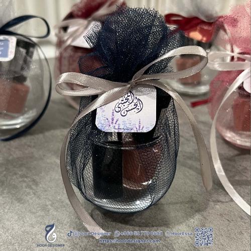 فازات زجاج ميني مع روج ومناكير Rimmel