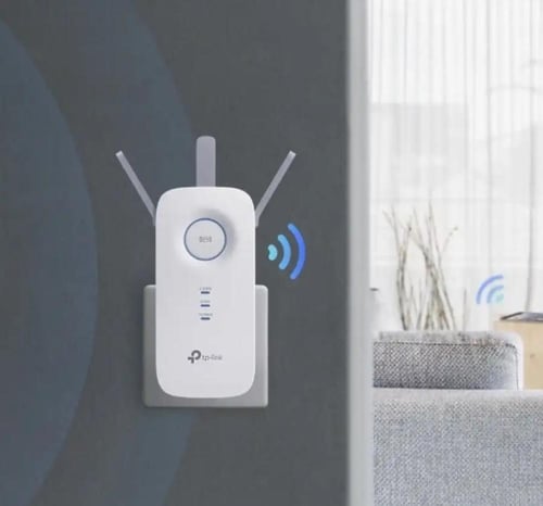 مقوي نت وموسع نطاق شبكة tp-link نوع AC1750