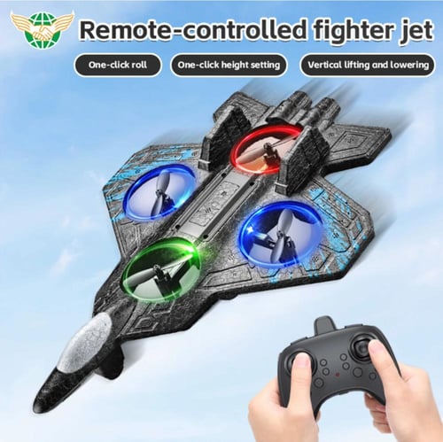 طائرة إسفنجية للأطفال -تحكم عن بعد