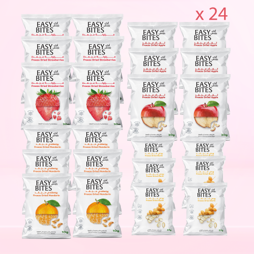 فواكة مشكلة مجففه بالتبريد - كرتون