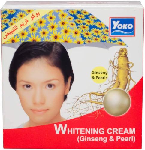 Yuko cream 4 grams of fabric and pearl