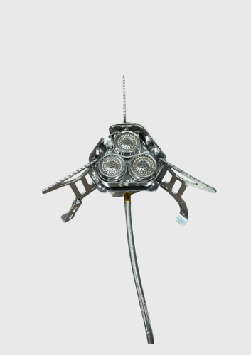 موقد فرط صوت صغير 3 أعين مع قداح M8