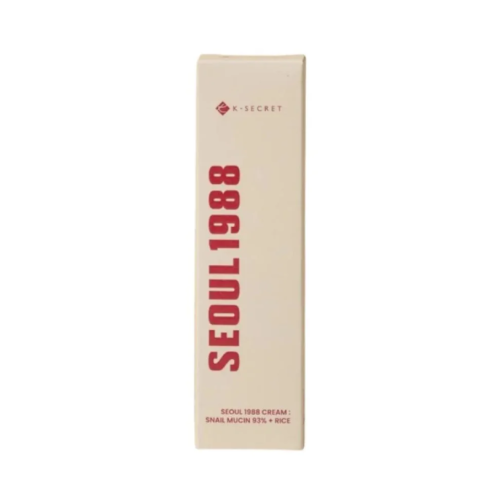 Seoul 1988 moisturizing cream with 93% snail mucus...