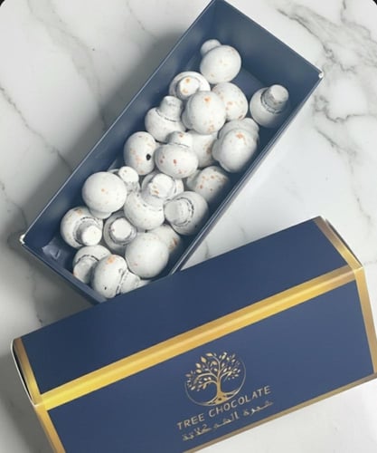 مشروم الشوكلاتة والكراميل اللذيذ