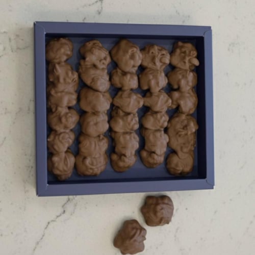 شوكلاتة بلجيكي بالرمان