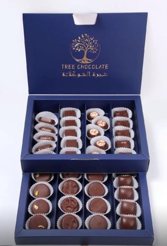 بوكس دورين ٣٦ قطعة من الشكولاتة البلجيكية الفاخرة