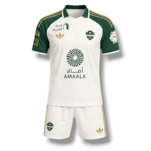 طقم الاهلي السعودي الأبيض الجديد 2027