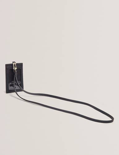 حامل بطاقة تيد بيكر Faux Leather Lanyard