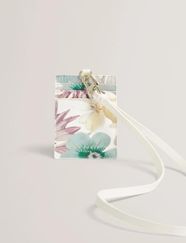 حامل بطاقة تيد بيكر Pastel Floral Lanyard