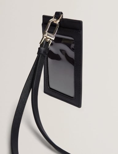 حامل بطاقة تيد بيكر Floral Check Print Lanyard